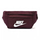 Nike Nike Herrenbag Damenbeutel Mode große Kapazität Leichte trendige atmungsaktive Crossbody-Bag Cycling Tailentasche Brustbeutel Umhängetasche Ba5751-681/Burgundy/52*12*21 cm Einzelgröße