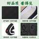 意迪森老北京布鞋官方正品手工艾草除臭透气软底休闲防滑爸爸鞋一脚蹬 黑色 养脚艾草 43 (265mm) 正码正拍