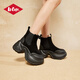 Lee Cooper Chelsea-Stiefel für Frauen im Sommer erhöhen und Wärme britischer Stil.