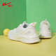 Resilience and elastic trend lightweight and non-slip couple junior high school students military training versatile white shoes men sports student running shoes 2629 white mesh 36