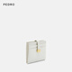 Pedro Cowhide Card Bag 25 Summer Studio Mini Moned Billet Bolsa de mujeres Regalo de cumpleaños PW4-25940032 Pink White