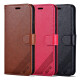AZNS Huawei Enjoy 70X Mobile Case Flip-Fold Leather Case BRE-AL80 Protection Anti-fall 5G Front and Rear Fully Filled Soft Case Side-Flip Card Wallet-style Retro Business Men and Women New Style Enjoy 70X [Brown] Flip-Fold Leather Case