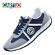 Cartelo Herren-Stoffschuhe Neue Frühling und Herbst Atmungsaktives Soft Sohle Freizeitschuhe Leichte nicht rutschfeste Kleidung-resistente, vielseitige Männer Winter Casual Schuhe AW9902 Blau atmungsable Größe kleiner 38