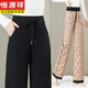 Hengyuanxiang Down Pants Women's Winter Outerwear Mom Pants High Waist Warm Large Size Outdoor Coldproof Straight Pants Loose Elastic Trousers Black M 27 96-105Jin Jin is equal to 0.5 kg