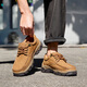 Camel (CAMEL) men's shoes autumn and winter breathable cowhide casual work shoes commuting high-end soft sole business leather shoes for men G13A307163 camel 40