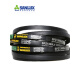 三力士（SANLUX）三角带SPZ487-1600Ld窄V橡胶耐油热工业La传动皮带Lw LW=Ld实物 西瓜红SPZ1047LW/Ld