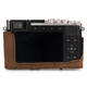 Megagear Mg1697 Immer bereit für die Lederkamera -Koffer Leica D -Lux 7 - Zimt