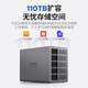 奥睿科（ORICO）磁盘阵列硬盘柜多盘位3.5英寸USB3.0 SATA机械硬盘移动外置raid盒子 新款98系列【全铝四盘位】支持88T（无阵列） USB3.0接口