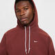 Nike (NIKE) SOLO SWOOSH Men's Fleece Pullover Hoodie DX1355-231 L