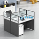 Shengli staff desk and chair combination staff desk office screen workstation desk with 1 matching chair