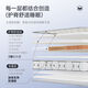 HAIMA XISHENGMEN MATENTS DE LATEX NATURELS SPRINGS INDÉPENDANTS PALM COTTON 3E COCONUT BRORN JUTE ET PROTECTION DU MOTE
