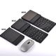 
ANMV Bluetooth folding keyboard portable full-size office wireless mouse set ipad tablet MateXT mobile phone Mac laptop digital key touch [B909 full-size digital model] Bluetooth keyboard + Bluetooth mouse