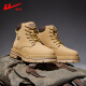 Huili Martin Boots zapatos para hombres Nuevos zapatos de estilo británico Botas de trabajo de la pareja de hombres