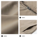 Sept Wolf [Cool] Pantalon décontracté Pantalon masculin 2025 Nouveau pantalon masculin à la mode et Evergrande pour hommes confortable Pantalon pour hommes respirants 701 (kaki) à quatre côtés 1D1E30402025 30