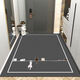 Yingzhu'er Nordic entrance door floor mat pvc wipeable no-wash door mat waterproof anti-fouling door mat stain-resistant anti-slip carpet SOY-Rihui pvc-vertical version 60*120CM