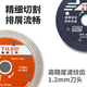 Taylor slate cutting piece for ceramic tiles, special Qingmei seam marble machine, angle grinder, saw blade, grinding and edge grinding artifact, special 105 industrial grade saw blade for rock slabs * 1 piece