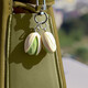 SMVP pistachio gift small pendant headphone box buckle decoration simulation nut dried fruit pure heart keychain men and women food pistachio keychain
