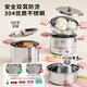 Food play real cooking mini kitchen real cooking set cooking can be eaten at home boys and girls birthday gifts 7-14