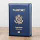 Juntong Passport Protective Case Passport Clip Protective Case Führerschein Hülle Reisepasspassport-Aufbewahrung Tasche Multifunktionales Murphy Passport Leder mit Briefmodell