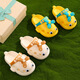Xier Children's slippers Hole shoes Summer soft-bottomed men and girls live home baby sandals, babe heads, anti-slip beach cave shoes slippers [beige 30-31]