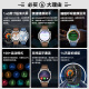 Huawei (Huawei) [National Subvention 15%] Regardez GT 5 Smart Watch Sports Xuanji Perception System Blood Oxygène Séquence cardiaque Température corporelle Surveillance de la respiration Bluetooth Call Imperproof Men and Women Emotions 46 mm Fantasy Night Black-Fluoroelastic Strap [Envoi de sangle de cuir + film]