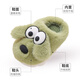 Tianmiaomiao children's cotton slippers autumn and winter boys and girls indoor non-slip plush slippers home warm cotton shoes indoor plush slippers children's warm cotton slippers gray velvet thickened model 28-29 size recommended 4-5 years old shoe inner length 17cm