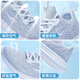 Hongxing Erke Chaussures masculines Mesh Summer Sports Bustable Sports Chaussures hommes 2025 Nouvelles chaussures en maille Soft Sole Dad Chaussures Casual Chores Men 4126 Blanc / Gris clair (Flying Flying Supt) 40 Assurance qualité