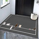 Yingzhu'er Nordic entrance door floor mat pvc wipeable no-wash door mat waterproof anti-fouling door mat stain-resistant anti-slip carpet SOY-Rihui pvc-vertical version 60*120CM