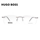 
HUGO BOSS optical glasses frame exquisite business frame without frame can be fitted with lens degree myopia glasses frame 1421 6LB 57mm