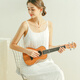Andrew veneer ukulele beginner ukulele female male and small guitar student children's gift [full veneer] special clean paint + full accessories + plus cotton 26 inches