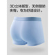 Hengyuanxiang men's underwear for boys pure cotton crotch breathable underwear loose summer thin shorts flat corner boxer shorts [1289-1] Black/dark coffee/light gray/purple blue 4 strips L [90-120Jin[Jin equals 0.5 kg]]