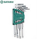SATA Extended Metric Allen Wrench Hexagonal L-shaped Set 10pcs 09112