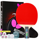 
Butterfly 7-star table tennis racket [double-sided reverse adhesive] Carbon-containing professional competition-grade racket 701 straight shot with shot bag