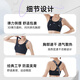李宁（LI-NING）运动内衣女强支撑瑜伽文胸美背跑步防震防下垂大码透气背心