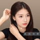 Two Worlds of Joy Gold Label H Letter Inverted Comb Hair Clip for Women Korean Style Hair Comb Comb for Broken Hair Organizing Artifact High Skull Top Hair Tiara Set of Two
