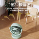 Household fan heater, home dressing room, heating and cooling fan, dormitory energy-saving portable hot air fan, non-heating model, white + refreshing cold wind + energy-saving silent