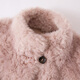 Xiangying Cat Velvet Pink Fur Jacket Women 2025 Winter New Loose Fur All-in-One Eco-Friendly Fur Silver Peony XL 170/92A/125-140Jin Jin is equal to 0.5 kg