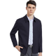 Antonio [90% Wolle getragen] High-End-Businessjacke für Männer mit Mulberry Seide clevere und leicht zu maintain Jacket Navy Blue Regular XL 52 (180/96A)