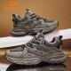 Sneakers Deerway Chaussures masculines 2025 Chaussures d'été Chaussures décontractées pour hommes épaisses semelles respirantes chaussures papa marron 42