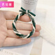 Barberry 10 basic braid forest style simple temperament fresh hair tie rubber band hair rope knotted headband hair tie basic braid mixed color 5 pcs