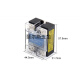 MGR美格尔SSR 40da单相固态继电器40A -1 D4840直流控交流DC-AC 3只继电器+散热器