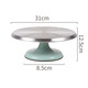 Baijie cake decorating table turntable baking tools aluminum alloy birthday cake household commercial special tools rotating anti-slip 10-inch decorating table