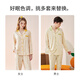 Fenton Couple Pajamas Fan Chengcheng's Same Style Star's Same Style Spring 5A Antibacterial Lapel Comfortable Style Homewear Cover Douhuang-Women's XL