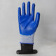 H688 Handschuhe Arbeitsschutz Kee-resistente Arbeit Anti-Rutsch atmungsaktivem Nitril wasserdicht und öldichter industrieller Wartungsarbeitsschutz yi Hand H688 Blaues Zebra-Muster Dingqing [12 Paare] L.
