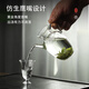 Gaoming Gaoming green tea teapot imitation Song Dynasty glass transparent holding pot Song Dynasty pot Kung Fu one person small teapot tea household tea cup