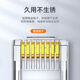 山泽超五类网线水晶头 超5类RJ45千兆网络连接器 8P8C电脑宽带线接头 Cat5e工程级镀金纯铜水晶头 10个3U工程款SJ-5010