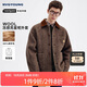 NVG YOUNG Italian dinghy autumn and winter woolen jacket men's Barn style thick coat casual lapel top