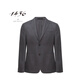 1436 RARE Cashmere Flat Collar's Cashmere Suit Dark Grey 180/96a/XL