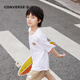 Converse匡威儿童装男童夏季新款中大童女童休闲T恤CNVN-TE-F723 正黑色 90 /52 【建议身高86-92cm】