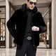 
Granyazhi winter new mink coat for men imported from Denmark whole mink mink fur integrated hooded zipper jacket for men black thick hooded 2XL 150-165Jin [Jin equals 0.5 kg]